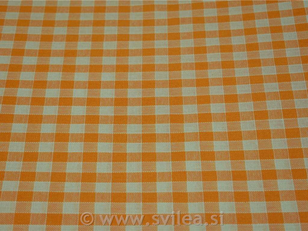 Blago za prte - oker in beli karo