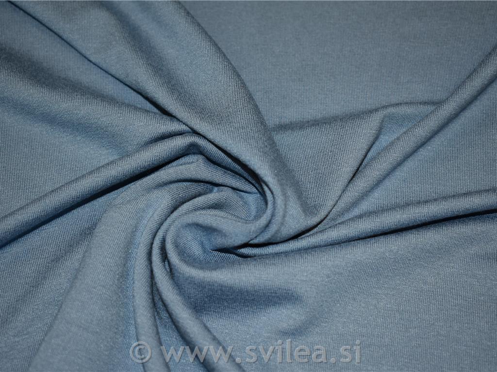Viskozni jersey - moder