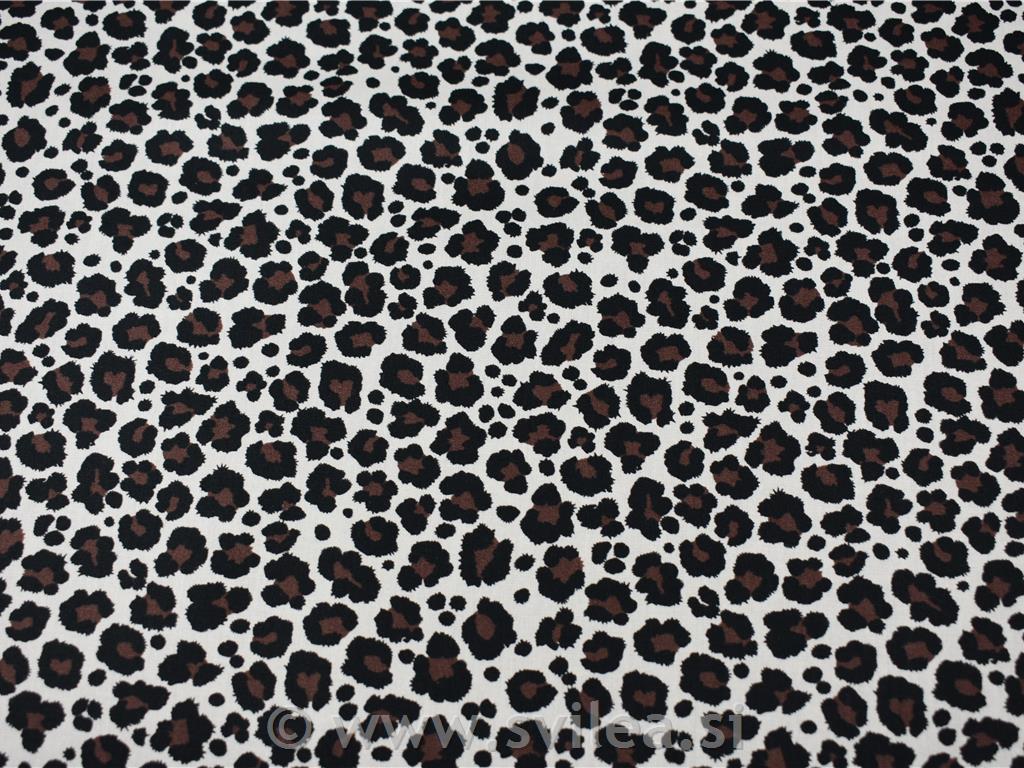 Poplin - gepard na sivi