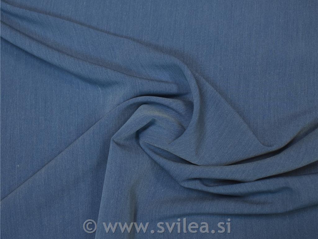 Blago za krila in hlače - jeans modre barve