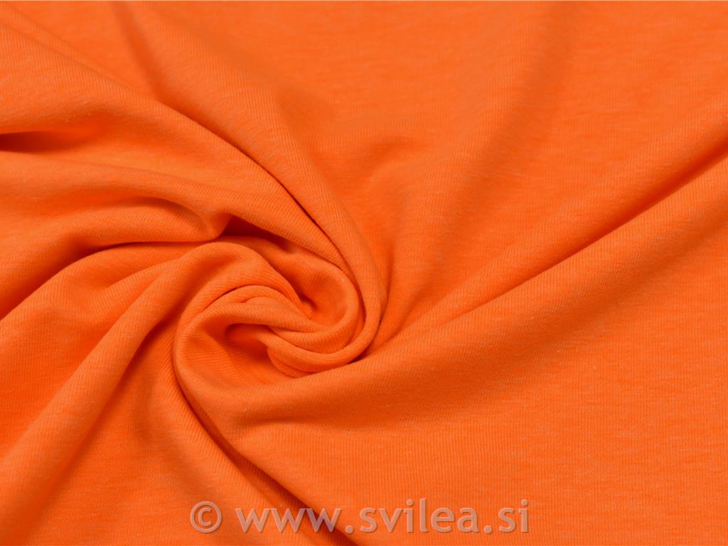 Bombažni jersey - NEON oranžen