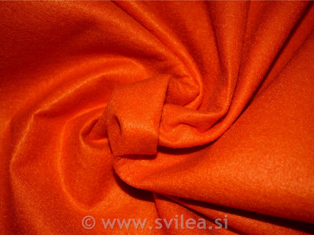 Filc 1 mm - oranžen