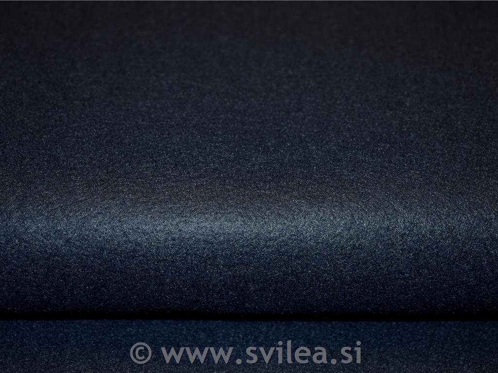 Filc 1 mm - temno moder