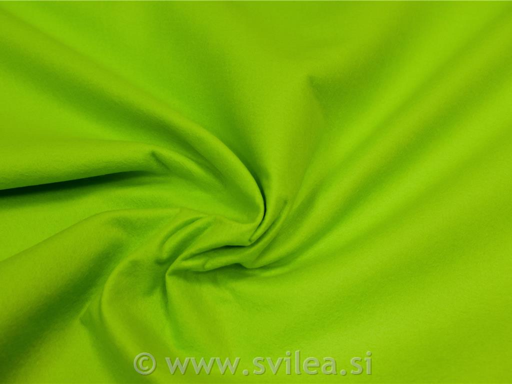 Filc 1 mm - jabolčno zelen