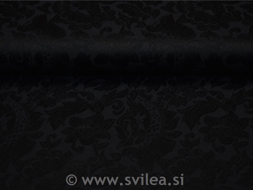 Blago za kostime - črno žakard