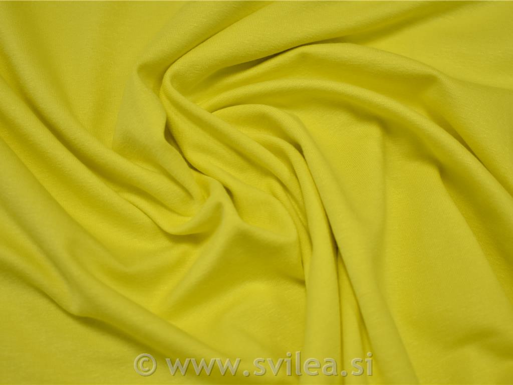 Viskozni jersey - živo rumen