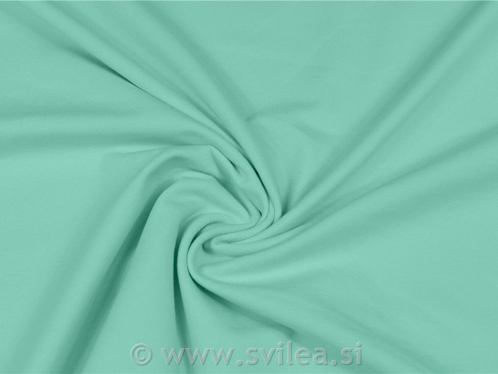 Bombažni jersey - mint barve