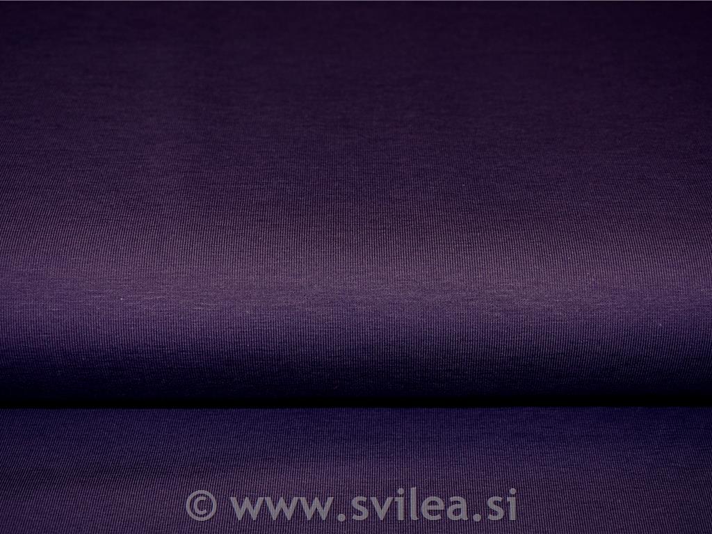 Bombažni jersey - temno viola