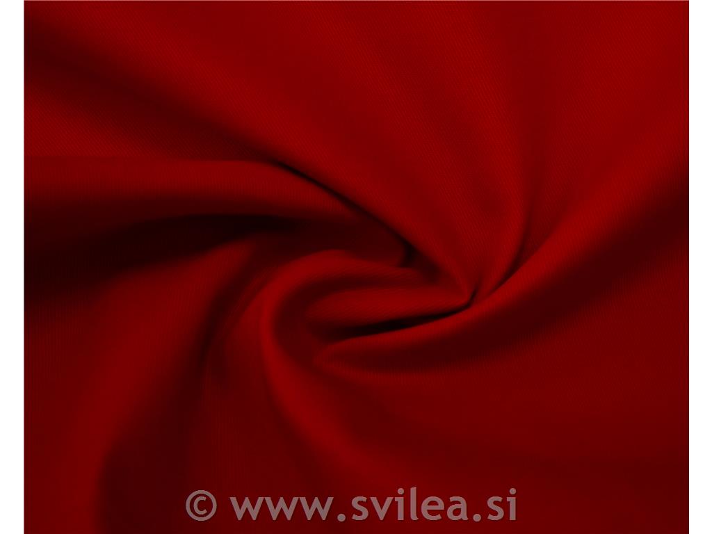 Blago za delovna oblačila - živo rdeče