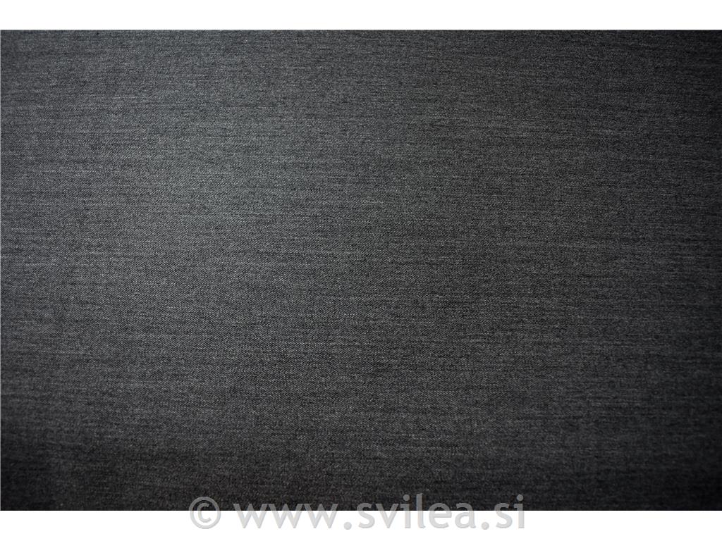 Blago za krila hlače - temno sivo melanž