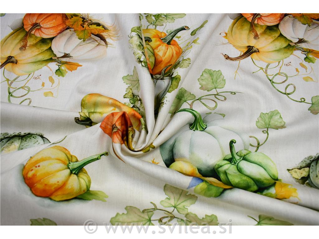 Dekorativa lažja - buče na smetana melanž osnovi