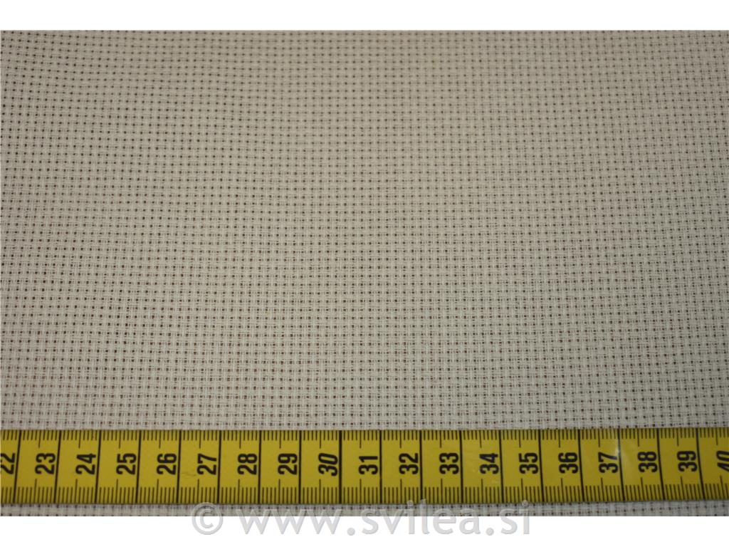 Tkanina za vezenje širine 150 cm - bež
