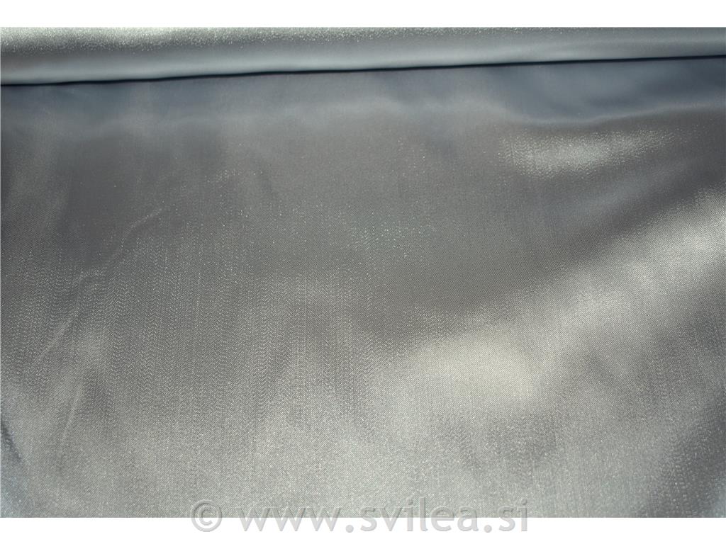 Saten poliestrski - srebrn