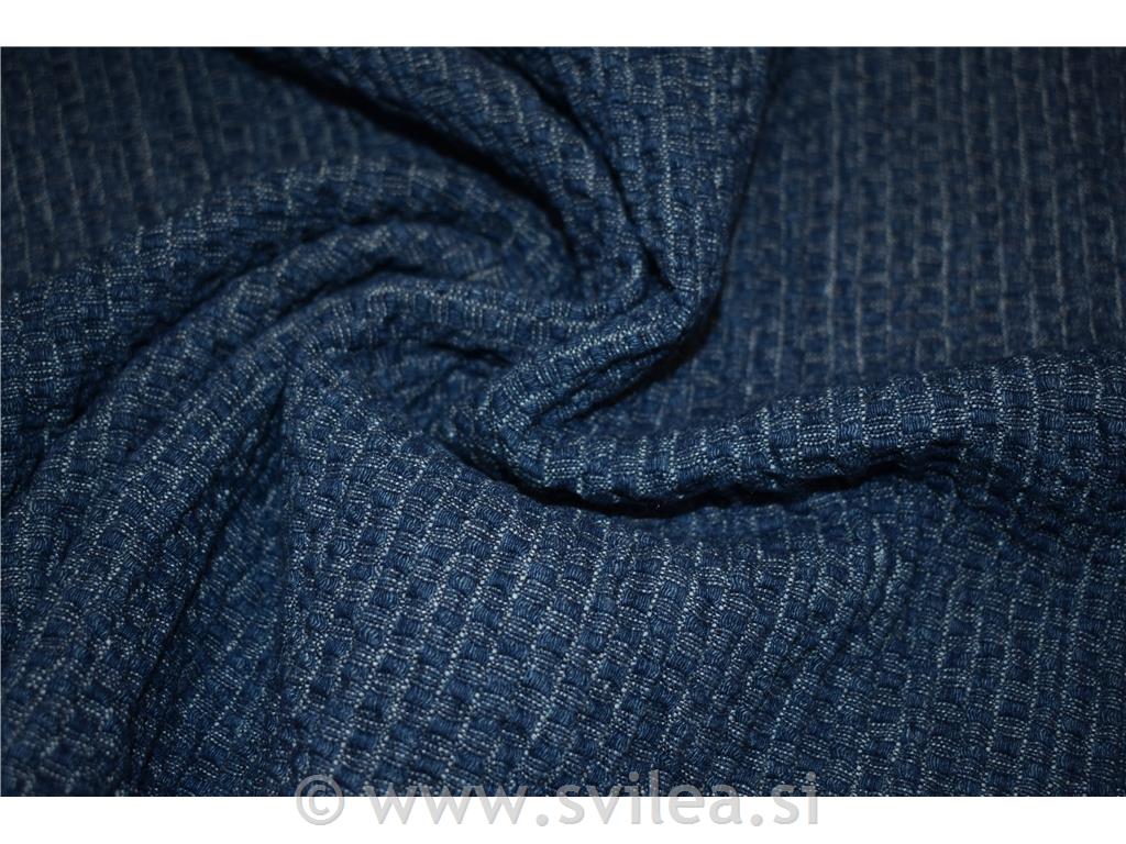 Jeans strukturiran - moder