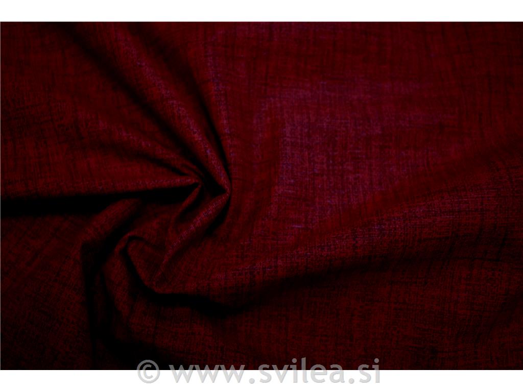 Dekorativno blago - bordo rdeče