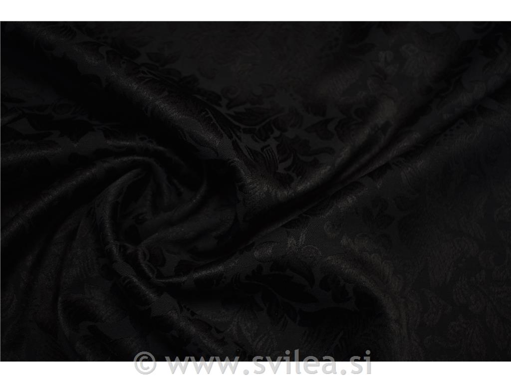 Blago za kostime - črno žakard