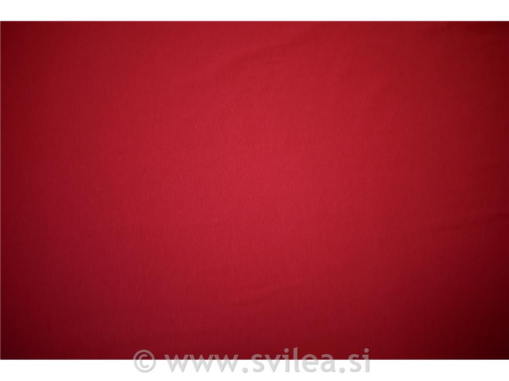 Viskozni jersey - rdeč