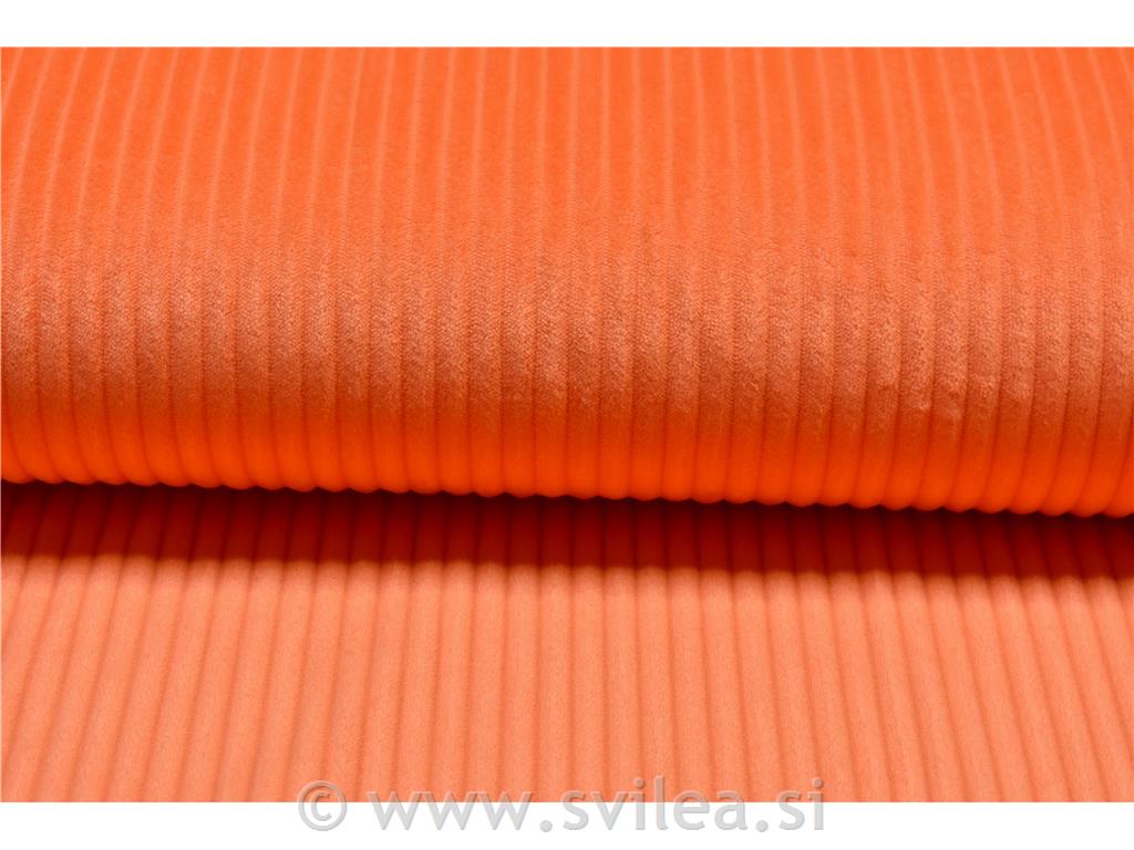Flis - rebrast oranžen